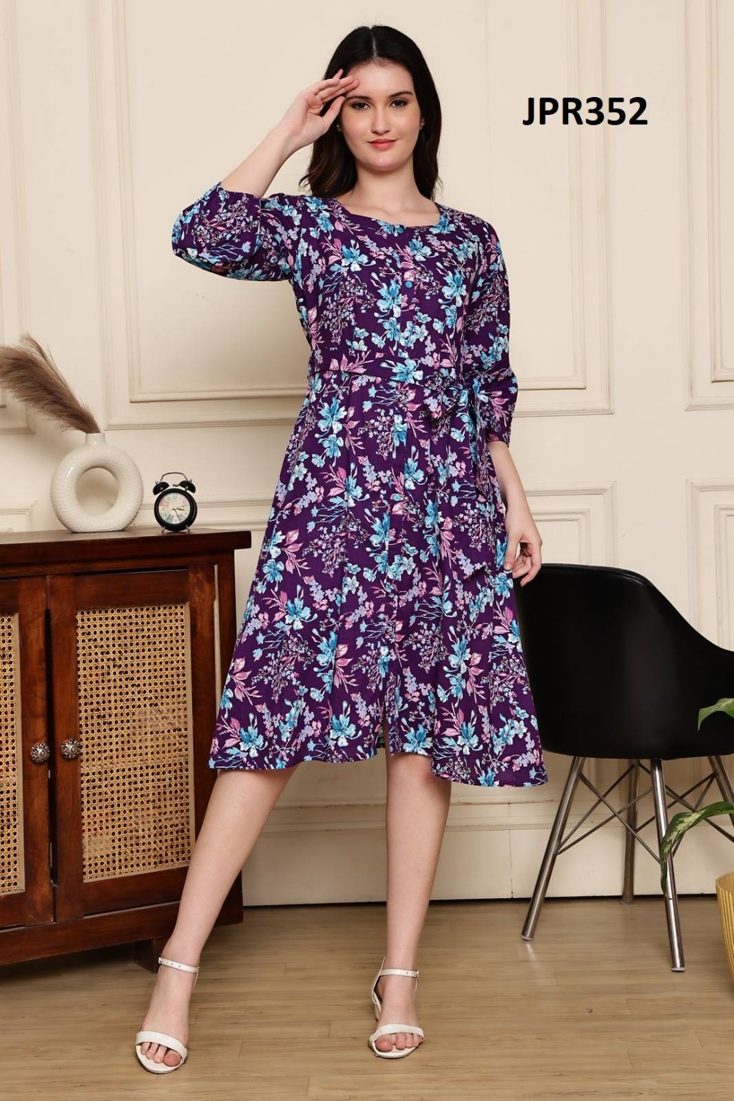 Flory Vol 4 by KAAMIRI 101 To 104 Series Beautiful Fancy Stylish Colourful casual pure cotton kurtis At Wholesale Price